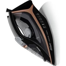 Arzum Steamline Optimal Seramik Taban Buharlı Ütü 2750W Siyah – Güçlü Buhar Performansı, Otomatik Kapanma, Anti-Drip & Anti-Calc