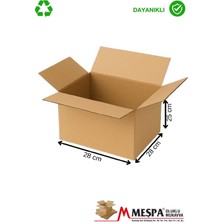 Meşpa Ambalaj 28X28X25 cm Karton Koli – Dayanıklı Paketleme ve Taşıma Kutusu