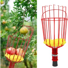 Ayt Sunup SN-28776 Pratik Sepet Tip Meyve Toplama Aleti Yüksekten Meyve Toplama Aparatı