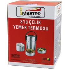 Veralya 3lü Çelik Yemek Termosu Sefer Tası 2lt