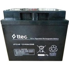 Ttec Plus Ttec 12V 40AH Bakımsız Kuru Akü