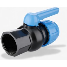 Jetplast 75 mm Kaplin-Iç Diş Vana (1 Adet)