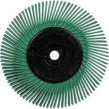 3m Scotch-Brite Seramik Bb-Zb Radyal Kıl Fırça - Kalın Tane - 1 Inç Merkez Delik - 6 Inç Dış Çap - 27605