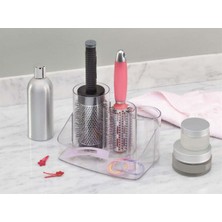 UltraMint Şeffaf Saç Fırçası ve Takı Organizatörü 20X14X13 cm