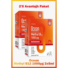 Ocean Methyl B12 Sprey 1000 Mg 5 ml 2 Adet
