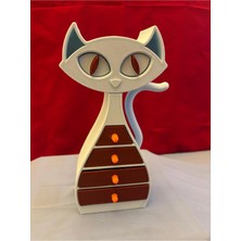 UltraMint 3D Kedi Organizer, Şık ve Fonksiyonel Ev Dekorasyonu