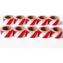 10 Lu Ikaz Şeridi Kırmızı Beyaz  (55)Mt 🚨