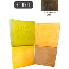 Tpm Ardıç Katran, Sarı ve Yeşil Bıttım, Kükürt Doğal Saç ve Vücut Sabunu 4 Adet 680 gr