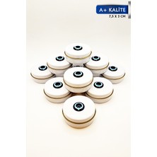 UltraMint 10'lu Metal Teneke Dekoratif Saklama Kutusu, 7,5x3 Cm, Şık ve Kullanışlı