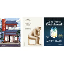 Domingo Yayınevi Nakano Eskici Dukkani +Kedi Felsefesi+ Geceyarisi Kutuphanesi=(3kitap)