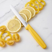 Cavit Inox Sebze Bıçağı Dişli Domates Bıçağı Sarı