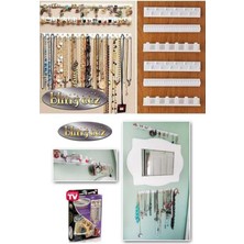 UltraMint Pratik Dolap Içi Takı Düzenleyici Askı Aparatı, Şık ve Kullanışlı Tasarım