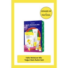 Dr. Jart+ Hello Moisture Mix - Yoğun Nemlendirici Seti | Nemlendirici + El Kremi + Dudak Balmı + 2 Maske