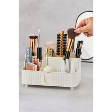 UltraMint Şık ve Fonksiyonel Çok Bölmeli Makyaj Organizeri, Pratik Saklama Çözümü