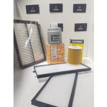 Hyundai Getz 1.5 Crdi 2003-2005 Dizel Yağ Filtre Bakım Seti 3 Silindir Yağ Polen  Mazot Hava  Filtre