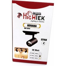 Hightek Hıghtek 30W  Günişıgı Siyah Ray Spot