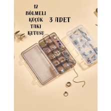 UltraMint 12 Bölmeli Çok Amaçlı Organizer, Takı ve Hırdavat Düzenleyici