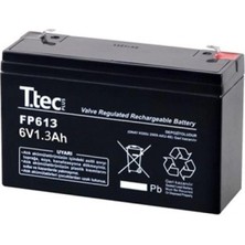 MiraLive 6V 1.3 Ah Kuru Bakımsız Akü