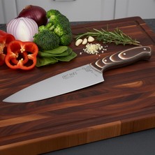 Cavit Inox Verzalit Şef Bıçağı El Yapımı Özel Şef Bıçağı