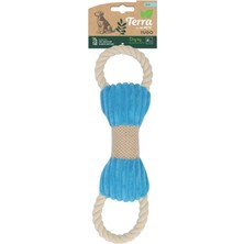 M-Pets Peluş Kemik Köpek Oyuncağı 33X9.5X3 cm Mavi