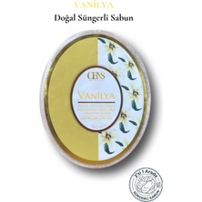 Oens Vanilya Özlü Doğal Süngerli Sabun Besleyici ve Yatıştırıcı Cilt Temizleyici 120G