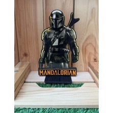 Panda Hediyelik Mandalorian Masa Süsü