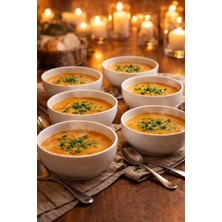 Güral Porselen 13 cm 6'lı Çorba Kasesi 450 cc