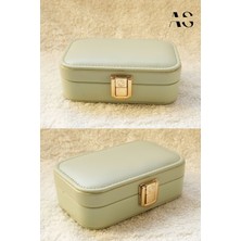 UltraMint Renkli Metal Takı Organizatör Seyahat Kutu, Şık ve Pratik Kullanım