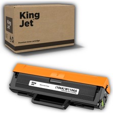 Kingjet Hp Uyumlu (106A) W1106A Standart Kapasiteli Çipli Muadil Toneri | Laser Mfp 135R Uyumlu