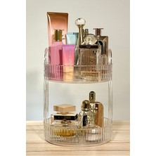 UltraMint Şeffaf Çok Bölmeli Çok Amaçlı Düzenleyici, Makyaj ve Takı Organizer