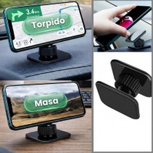 Neler Geldi Neler Jel Yapışkanlı Araba Telefon Tutucu Torpido Tipi Güçlü Masa Telefon Tutucu Telefon Sabitleyici