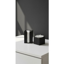 UltraMint Pratik Banyo Organizer Seti – Pamuk ve Kulak Çubuğu Kutusu