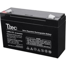 MiraLive 6V 12 Ah Kuru Bakımsız Akü