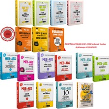 Pegem Akademi Yayıncılık 2026 Meb Ags Öabt Fizik Öğretmenliği Yeni Müfredata Uygun Mega Set(Konu-Soru-Deneme-Çıkmış Sorular)