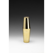 Teknotrust Gold Kaplama Bostons Shaker 750 Ml, Profesyonel ve Şık Tasarım