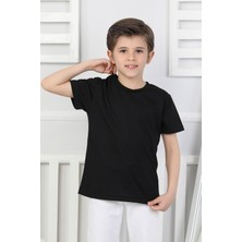 New Kids Düz Erkek Çocuk Tişört