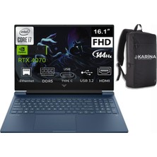 Hp Victus 16-R1021NT Intel Core I7-14700HX 9J223EA-K12 48GB 1tb RTX4070 8gb W11PRO 16.1" 144Hz Full Hd Gaming Laptop