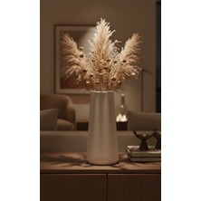 Premium Serisi Büyük Boy Konik Dekoratif Vazo - Şık ve Modern Ev Aksesuarı