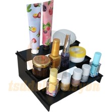 UltraMint Yatak Odası Için Cupcake Şekilli Kozmetik ve Parfüm Ekran Standı