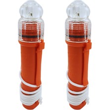 TYA Çakarlı Can Yeleği Işığı | 2 Adet | Aa Pilli | Marin Güvenlik Işığı