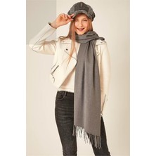 Neşeli Butik Kadın Yumuşak Dokulu Püsküllü Şal NBAKS045