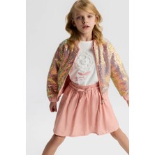 Nk Kids Kız Pullu Ceket 26YNK31525