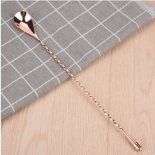 Teknotrust Burgulu Bar Kaşık 30 Cm, Şık ve Dayanıklı Mutfak Gereci