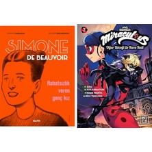 Alfa Yayınları Simone De Beauvoir (Çizgi Roman): Rahatsızlık... +1 Çizgi Roman