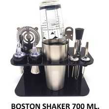 PremiumPort Profesyonel Standlı Kokteyl Hazırlama Seti, Şık ve Dayanıklı Tasarım