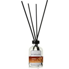 Vivaldi Home Amber Çiçeği Çubuklu Oda Kokusu 50 ml | Kalıcı & Şık Ortam Kokusu