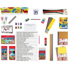 Sahra Anaokulu Kırtasiye Seti Anasınıfı, Okul Öncesi 25 Parça, Boya Faber Bic