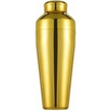PremiumPort Altın Renkli 600 cc Fransız Shake Kabı, Şık ve Pratik Tasarım