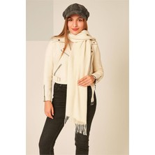 Neşeli Butik Kadın Yumuşak Dokulu Püsküllü Şal NBAKS045