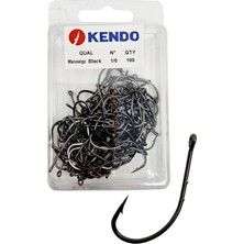 Oslo Kendo Maruseigo-R Black Nickel No:2 100 Adet Delikli Olta Iğnesi